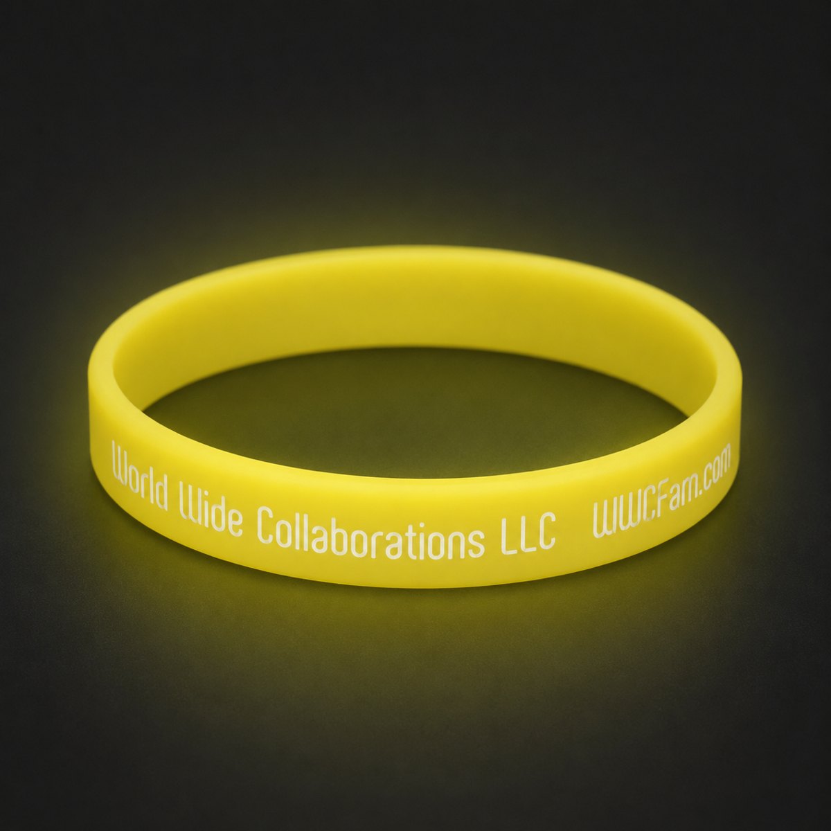 WWCFAM wristband mockup